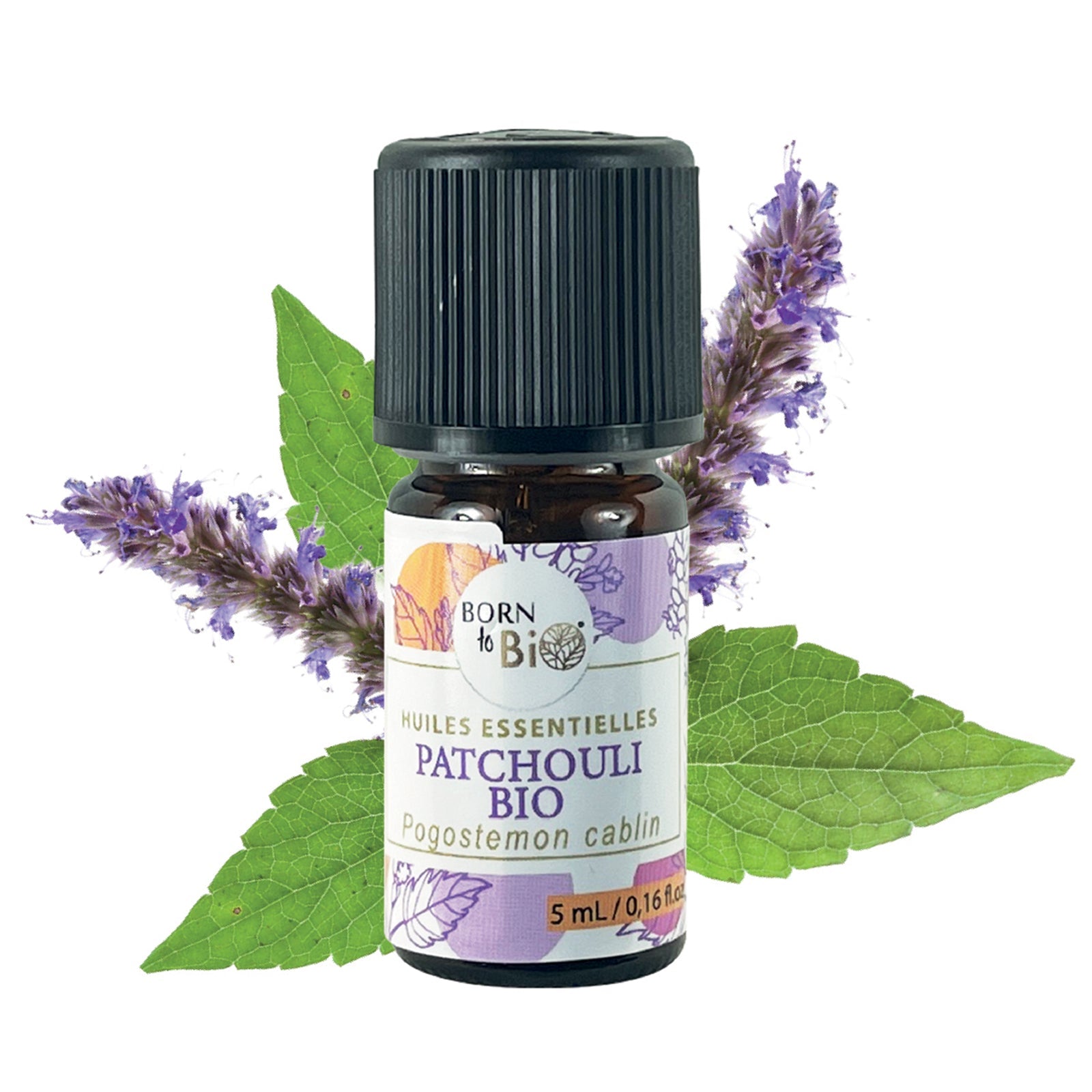 Huile essentielle Patchouli Certifiée Bio - 5mL