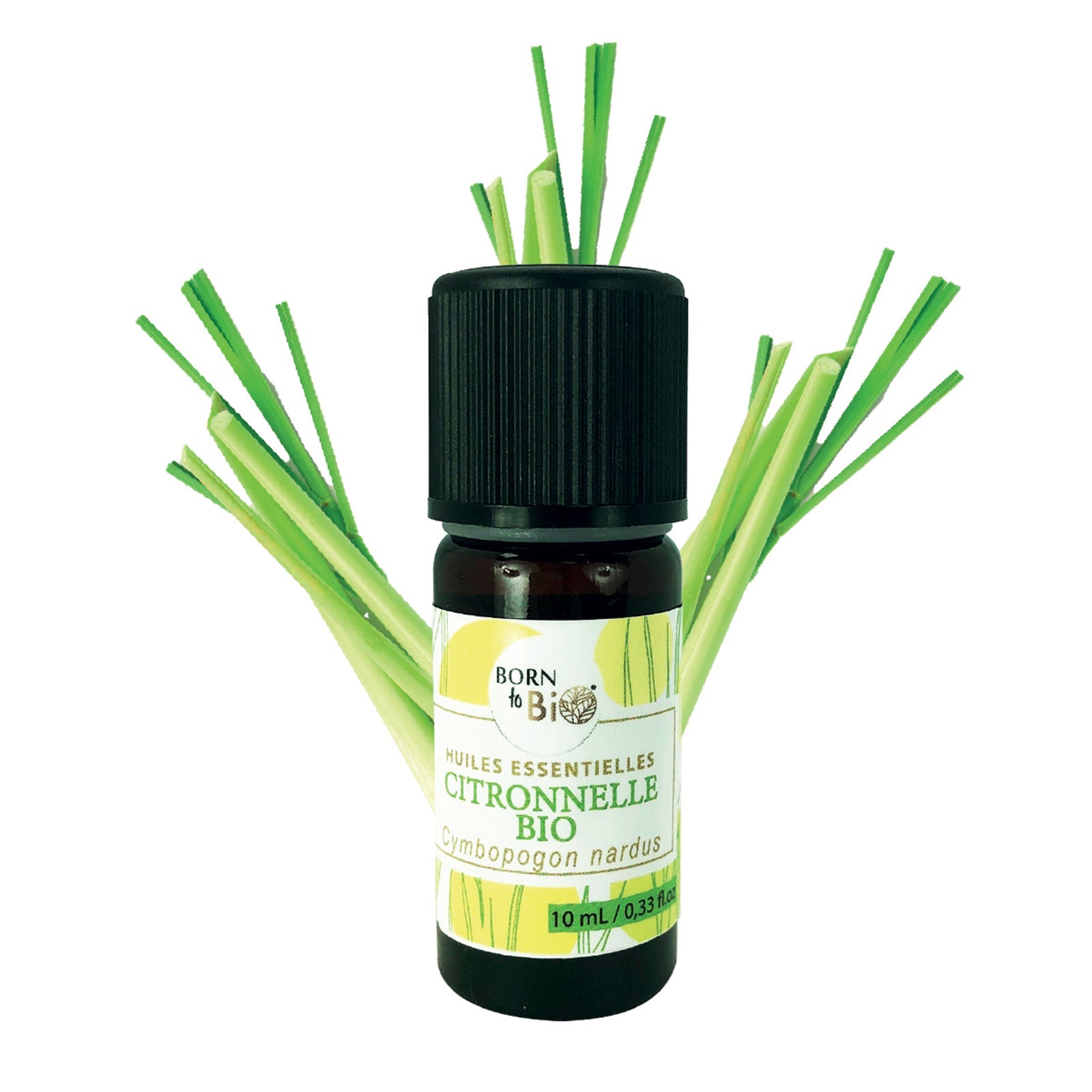 Huile essentielle Citronnelle Certifiée Bio - 10mL
